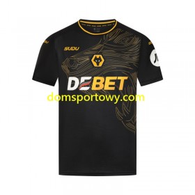 Koszulka Wolverhampton Wanderers Wyjazdowe Koszulki Piłkarskie 2024-2025 Krótki Rękaw